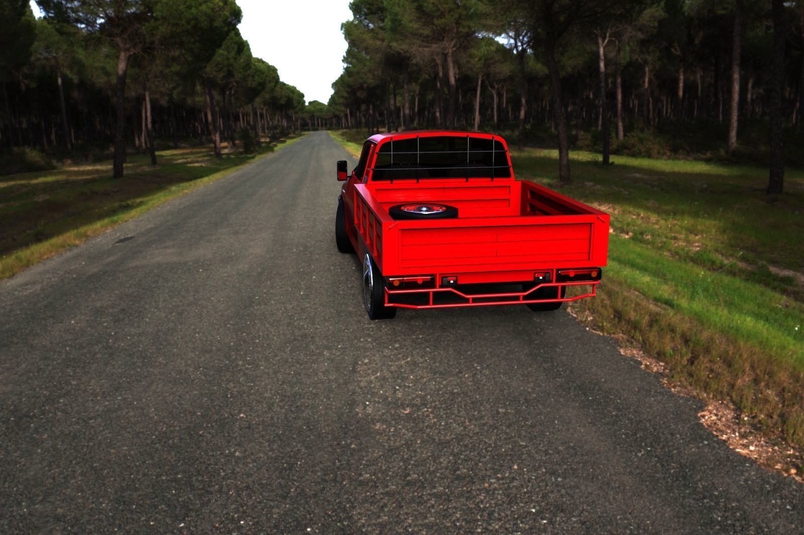 Dacia Drop Side 3D model_13