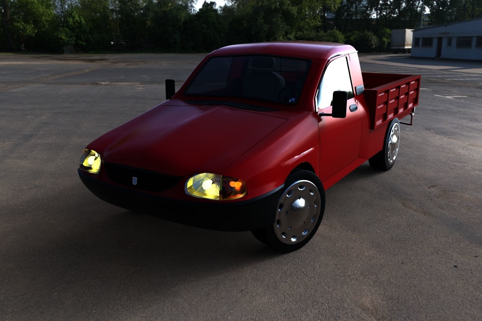 Dacia Drop Side 3D model_21