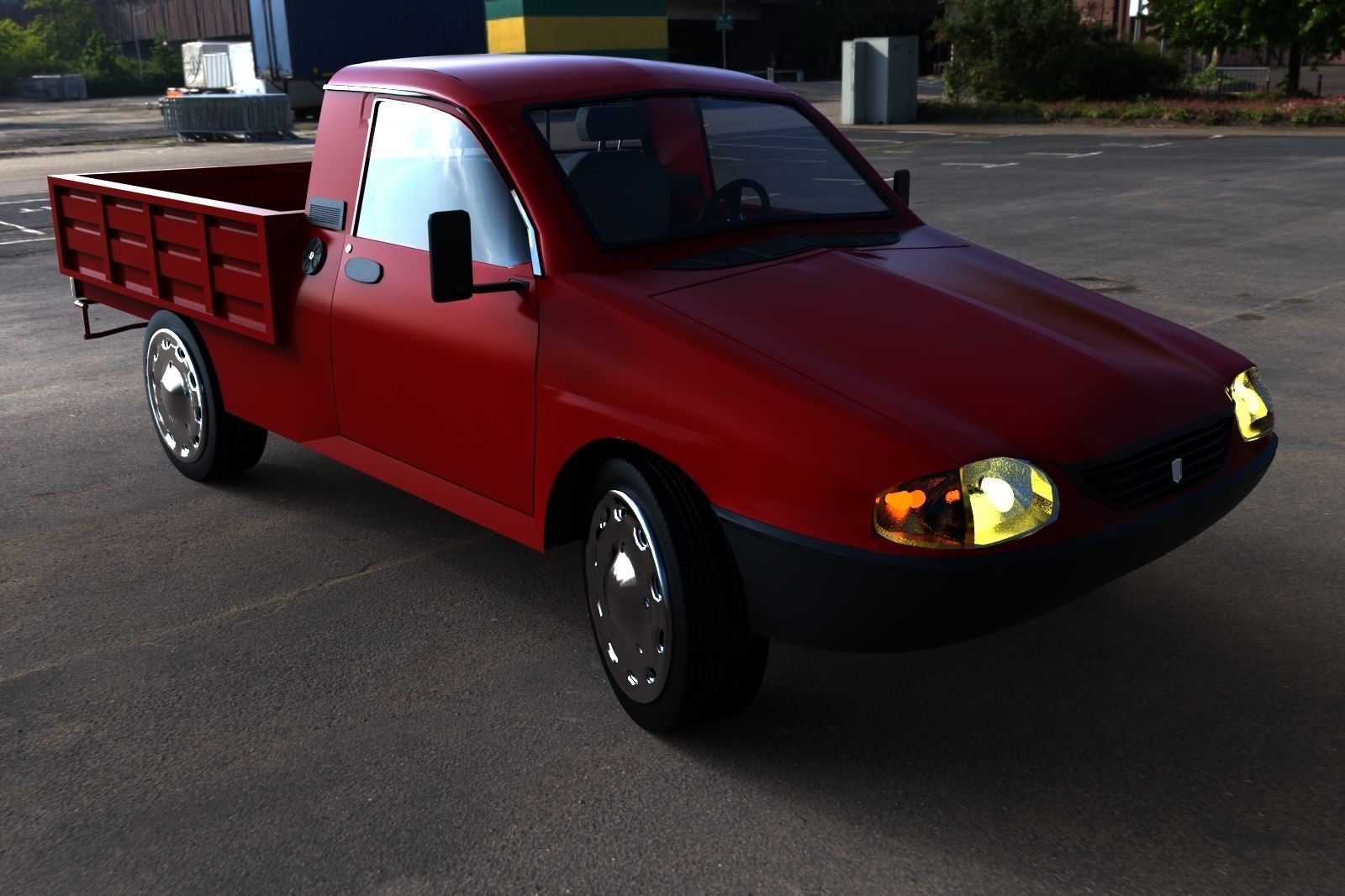 Dacia Drop Side 3D model_23