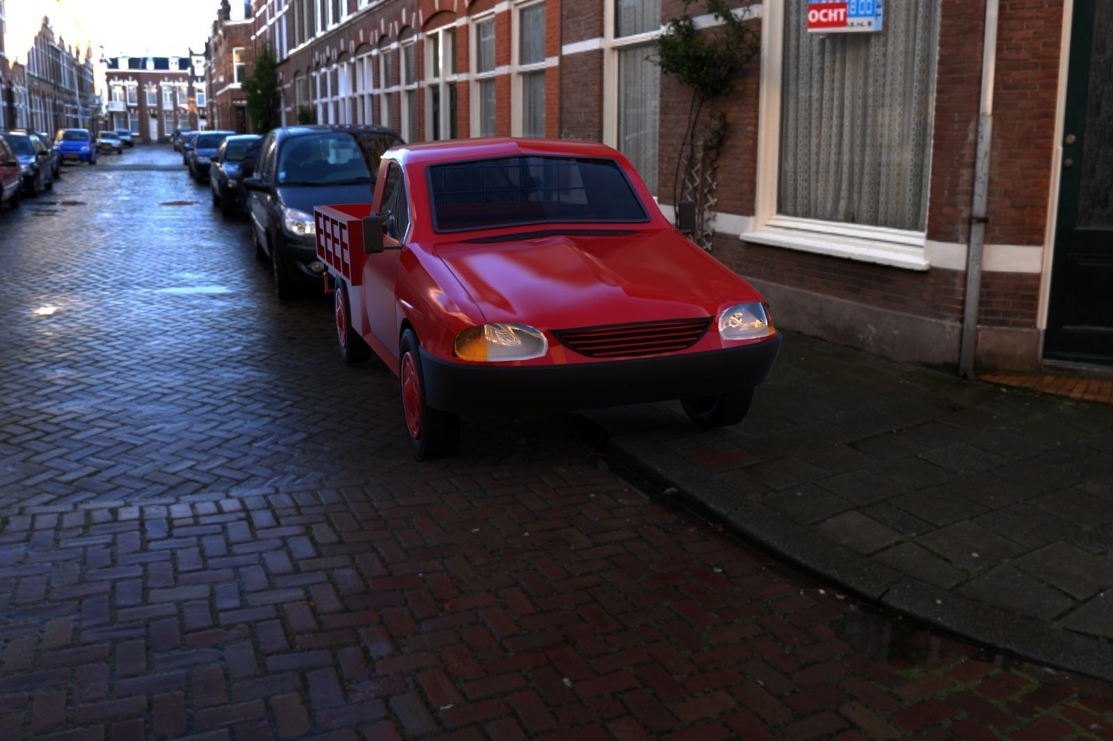 Dacia Drop Side 3D model_3