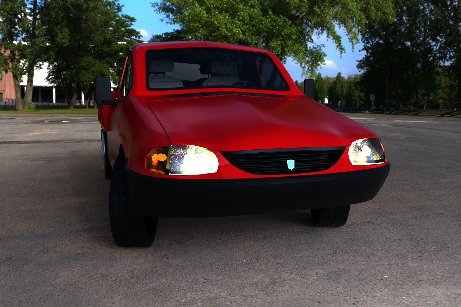 Dacia Drop Side 3D model_22
