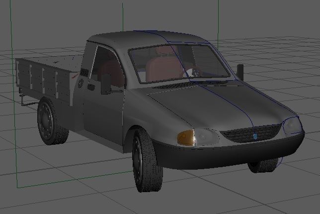 Dacia Drop Side 3D model_26