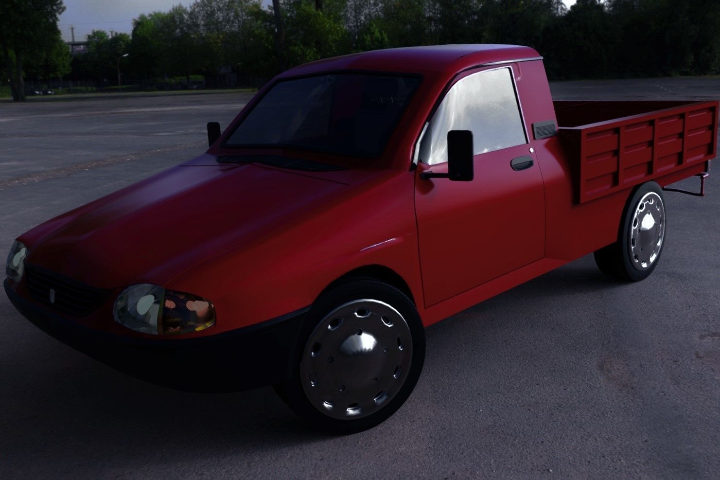 Dacia Drop Side 3D model_19