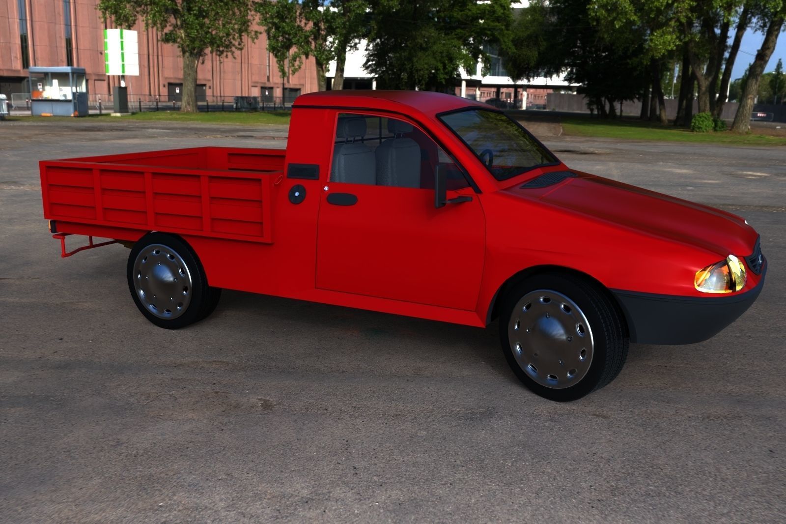 Dacia Drop Side 3D model_24