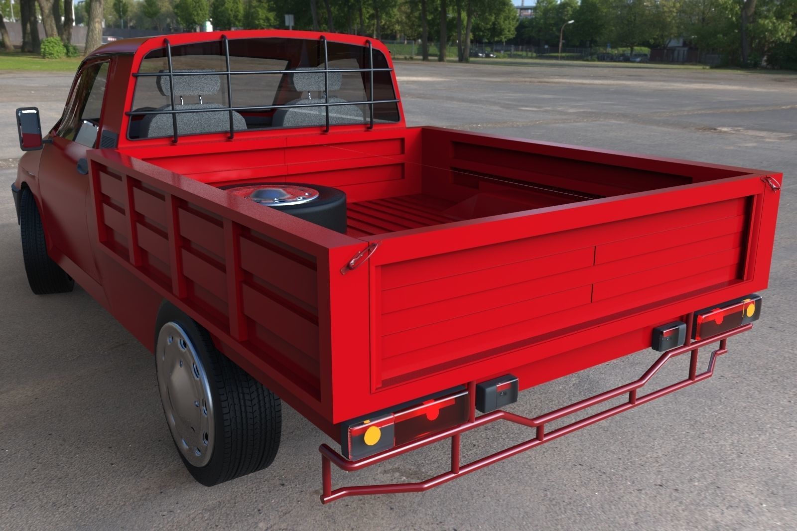 Dacia Drop Side 3D model_25