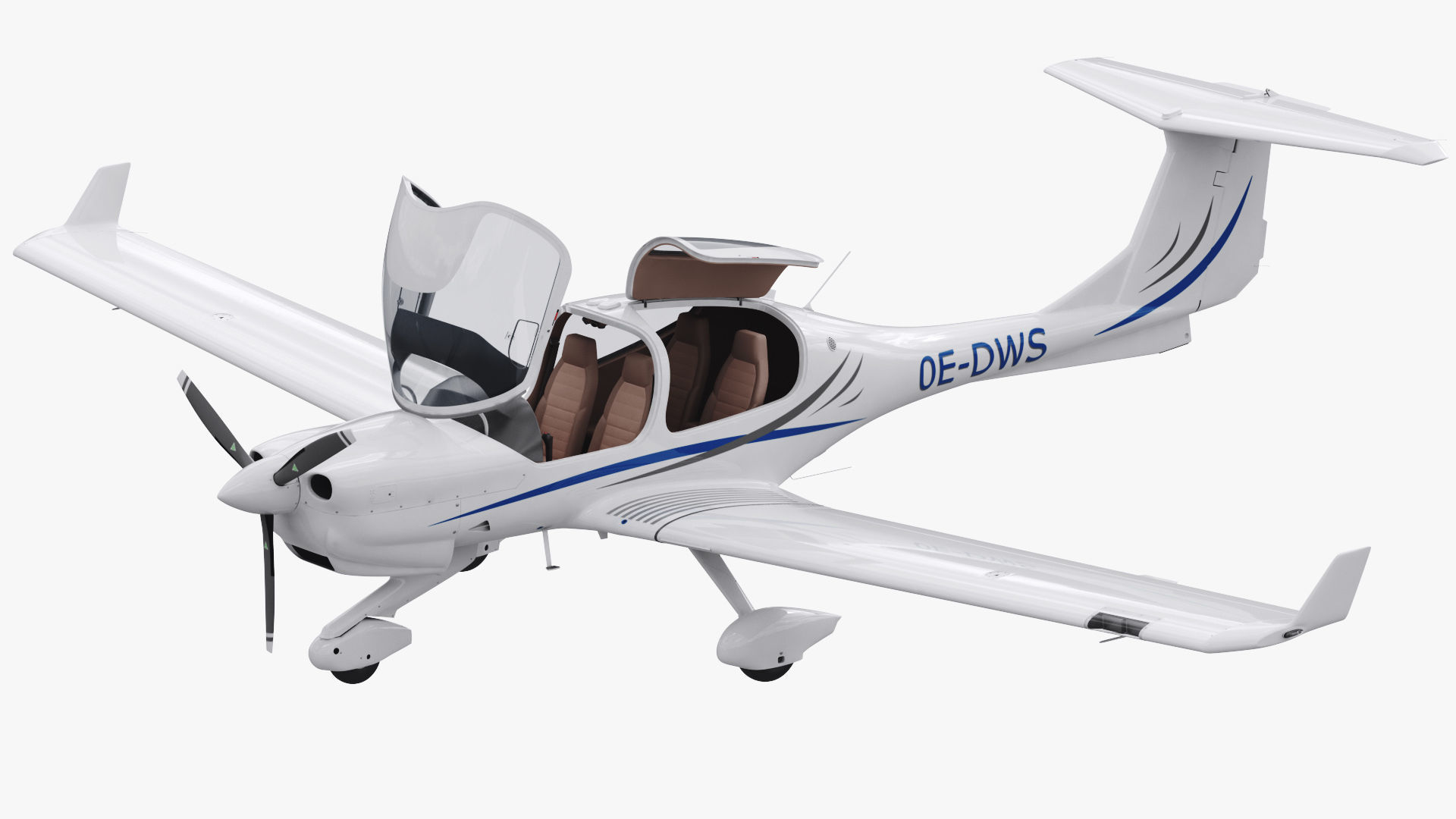 Diamond DA40 NG 3D model_1