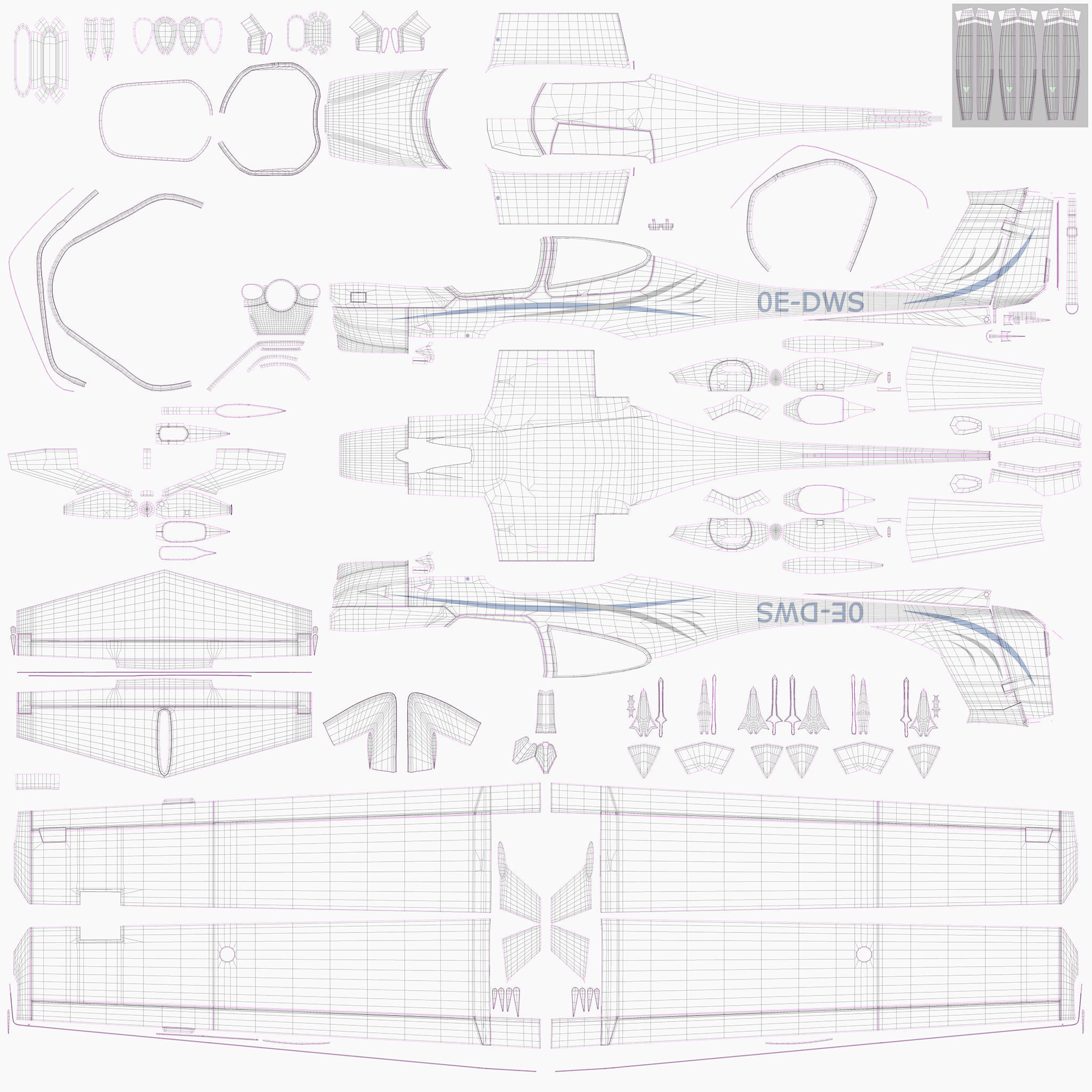 Diamond DA40 NG 3D model_29