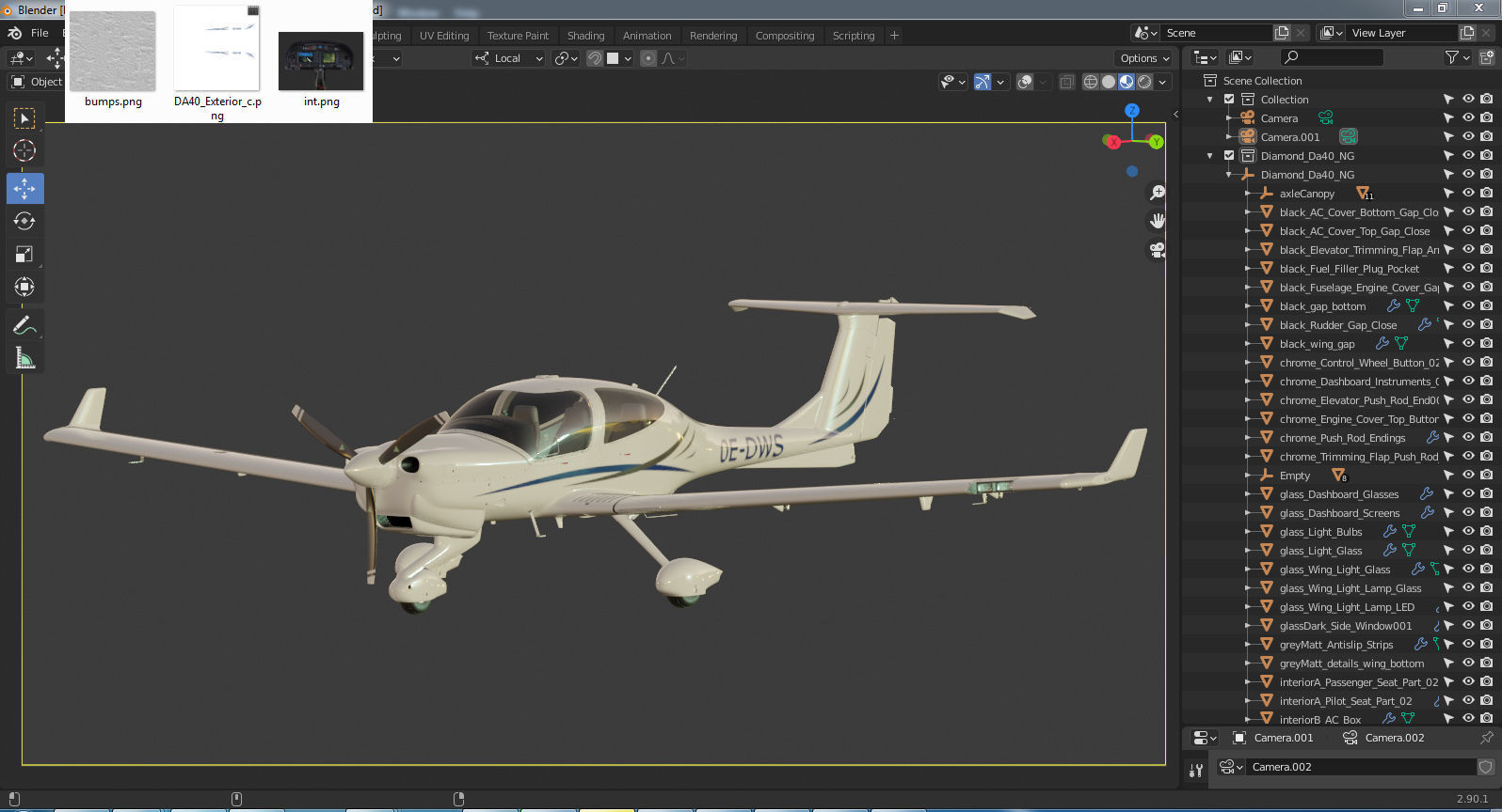 Diamond DA40 NG 3D model_31