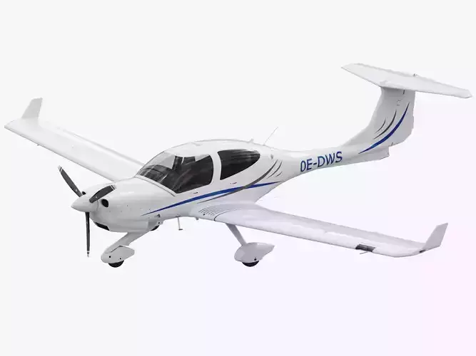 Diamond DA40 NG 3D model