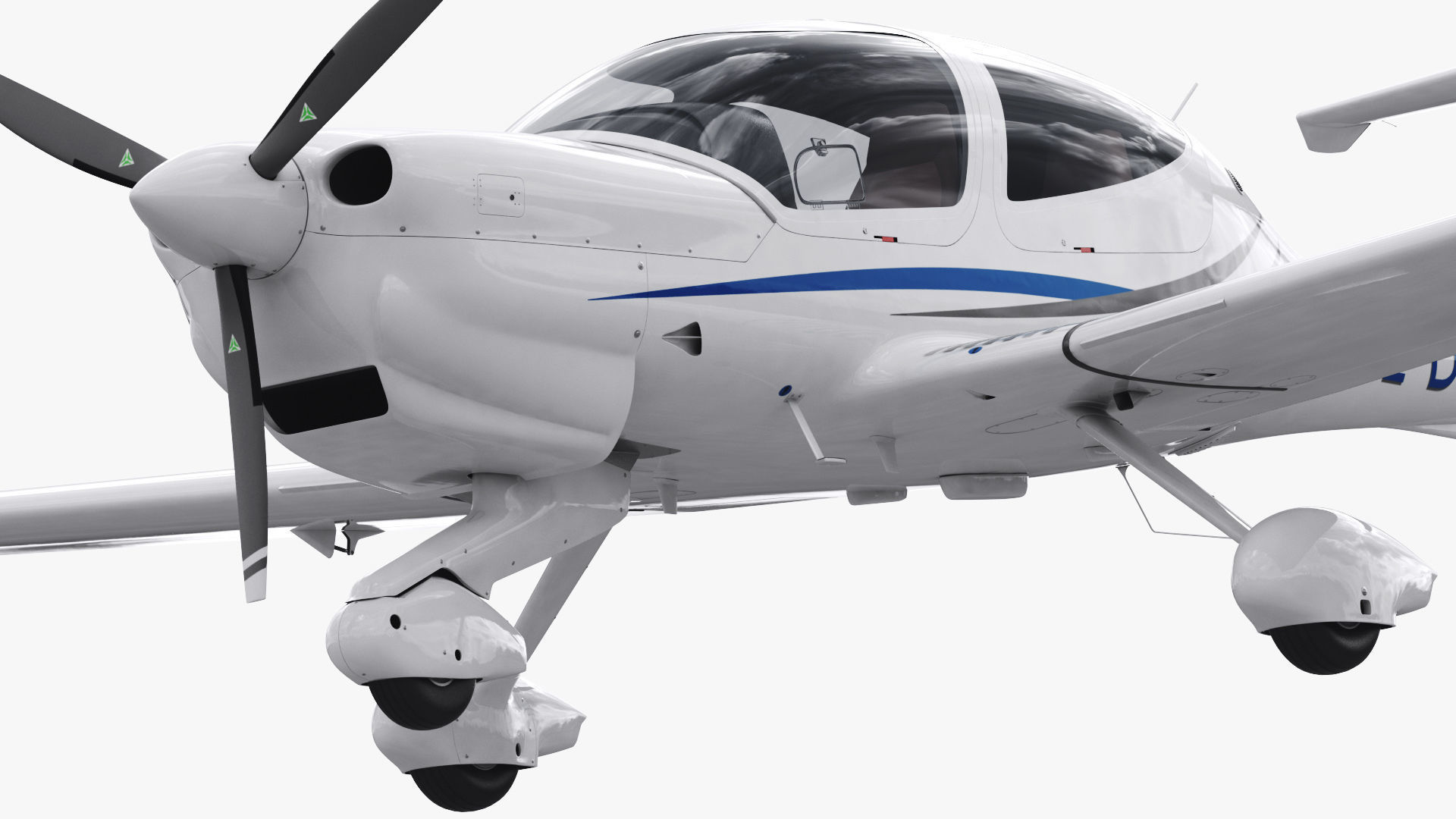 Diamond DA40 NG 3D model_14
