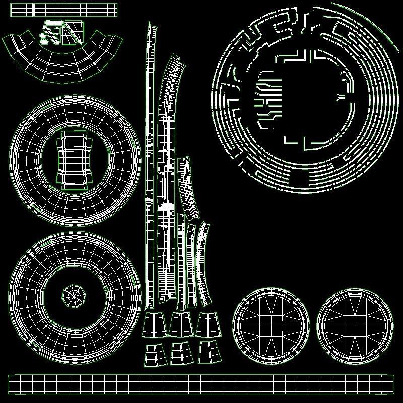 bitcoin  concept 3D model_7