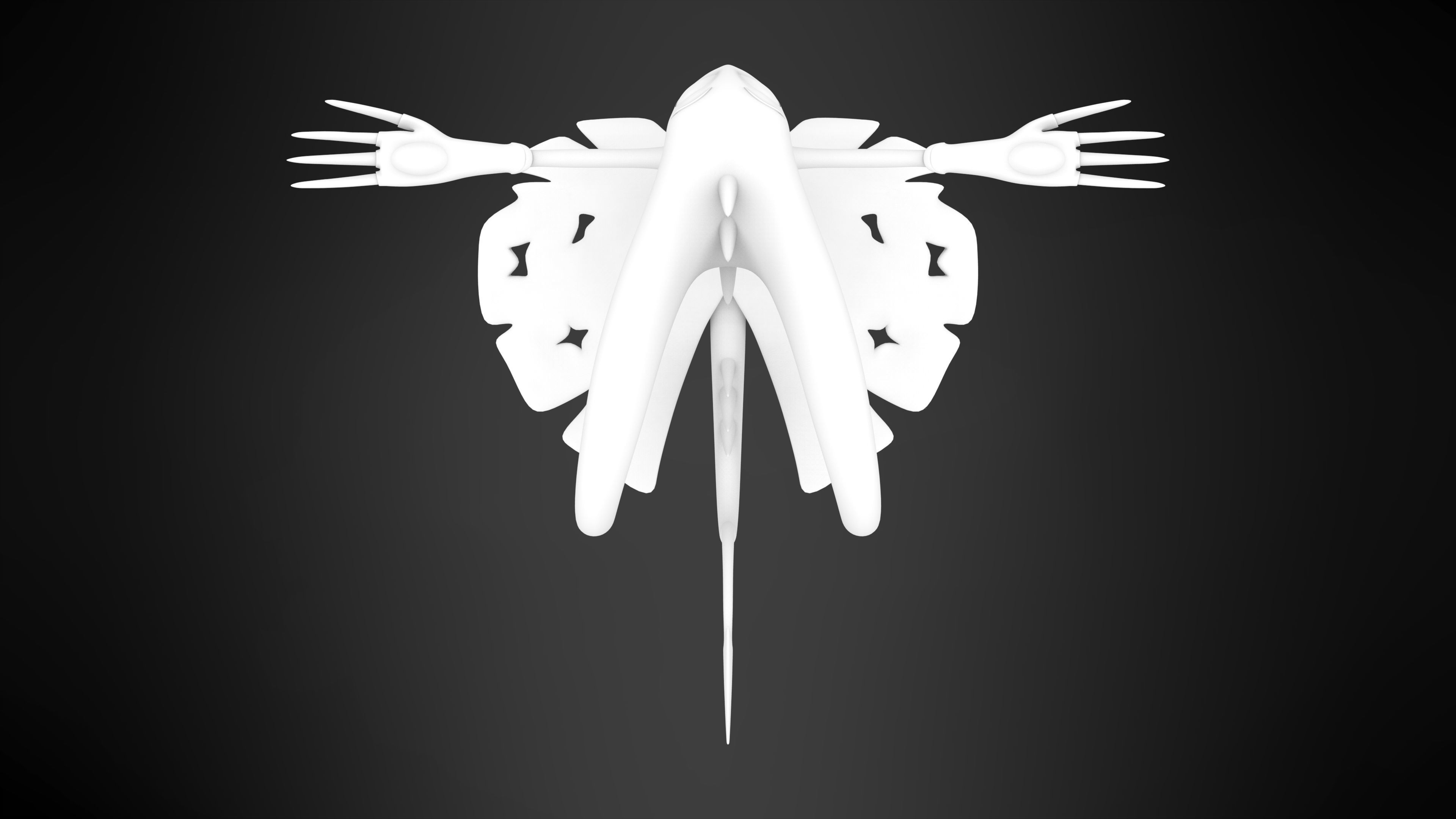 Blitzo demon 3D model_9