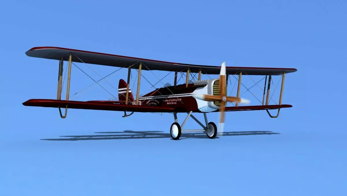 Airco DH-4 Aerial Photo 3D model