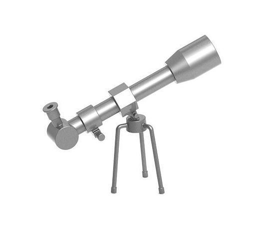 Classic Astronomical Telescope 3D print model