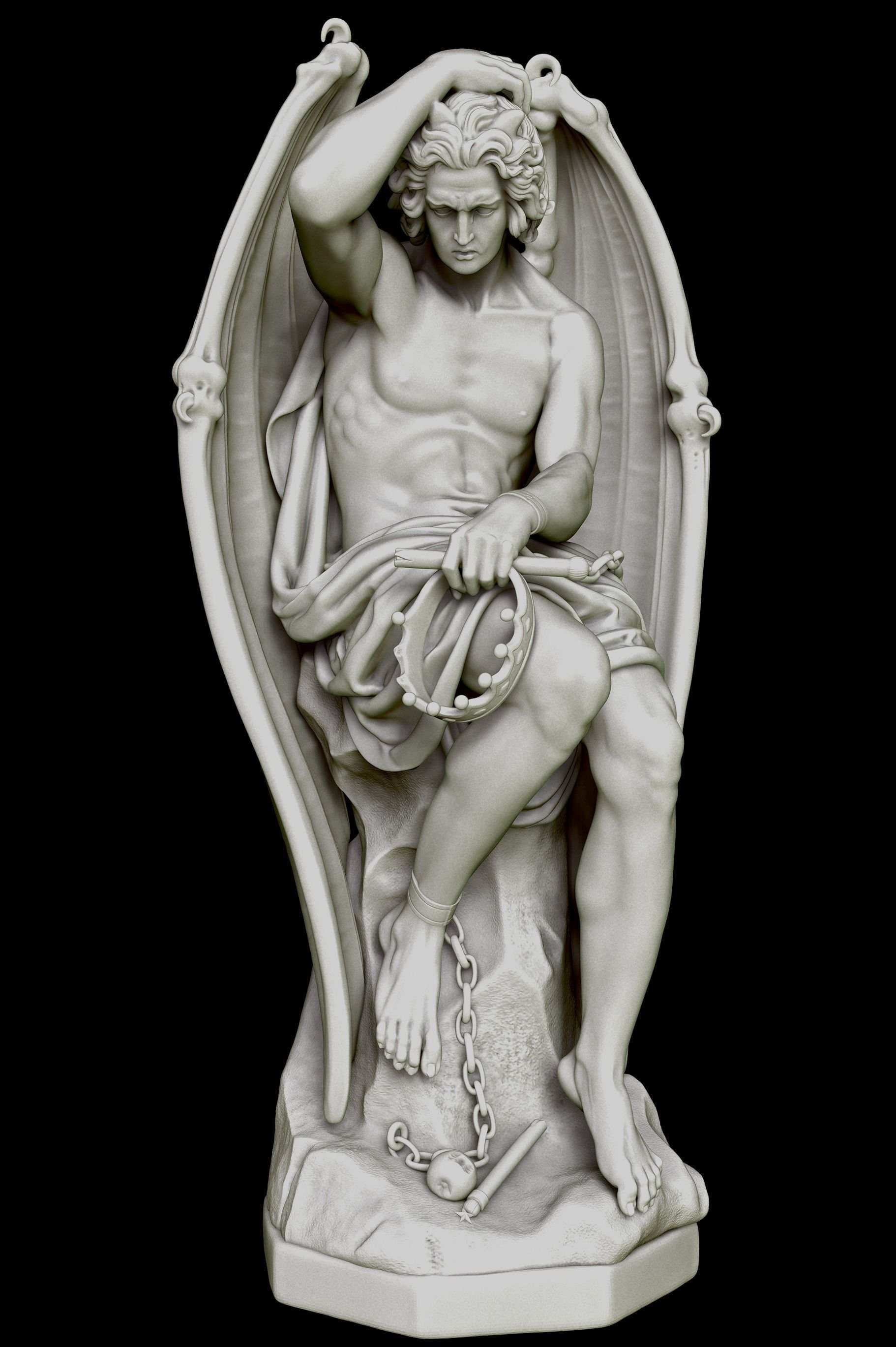 The Genius of Evil 3D print model_2