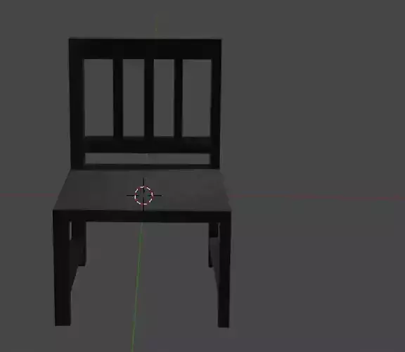 chair for unity blender and all animation software
