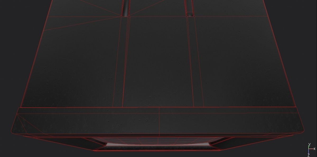 CRT TV 3D Model Low-poly 3D model_27