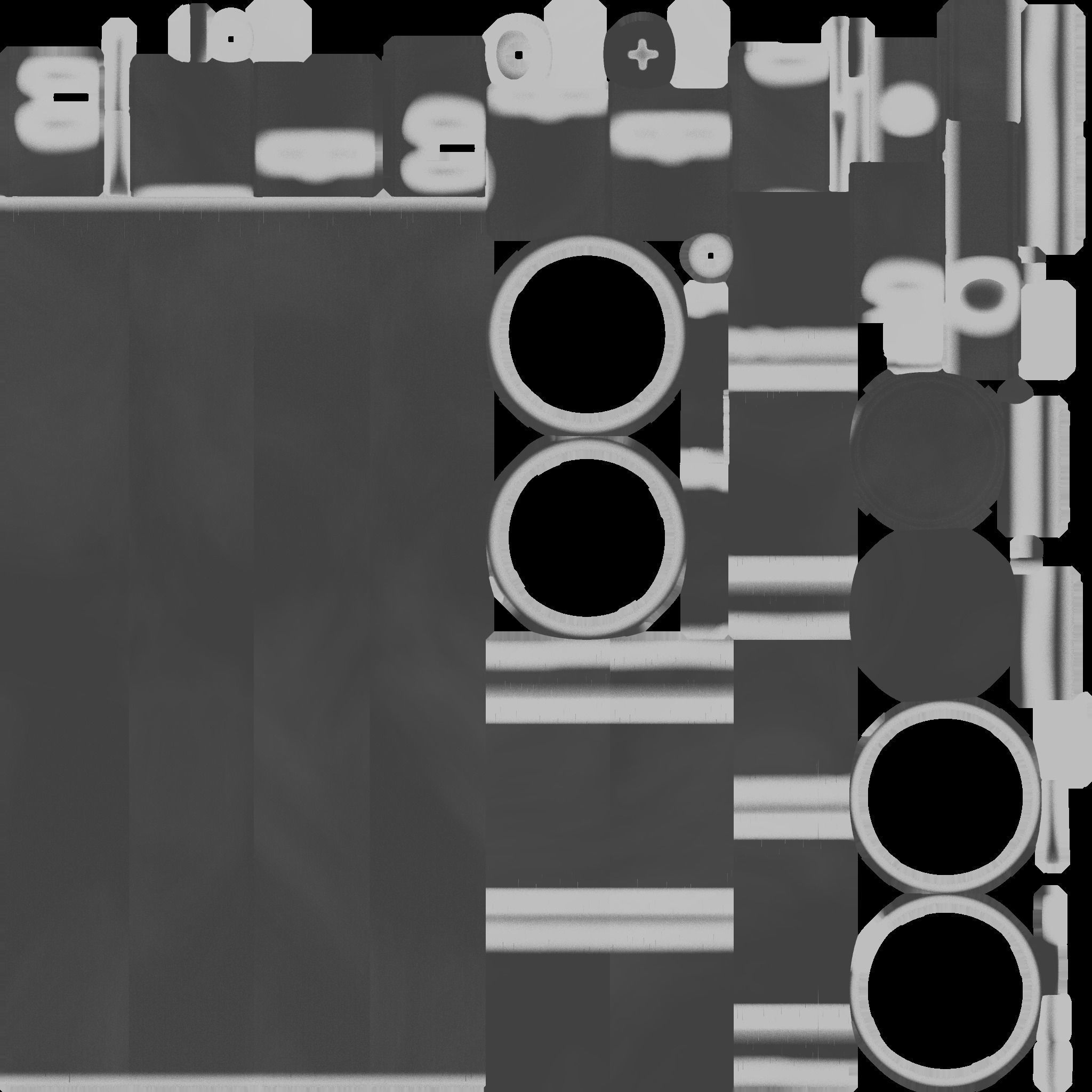 Drum chair Free 3D model_21