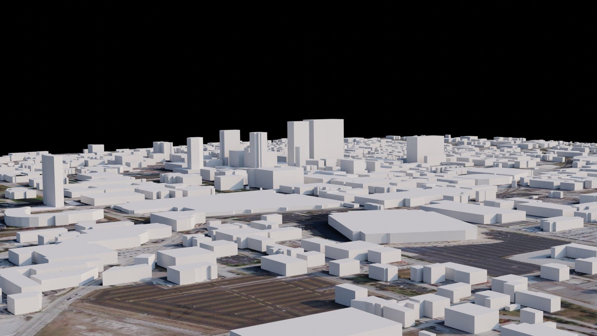 Indianapolis - USA 3D model_1