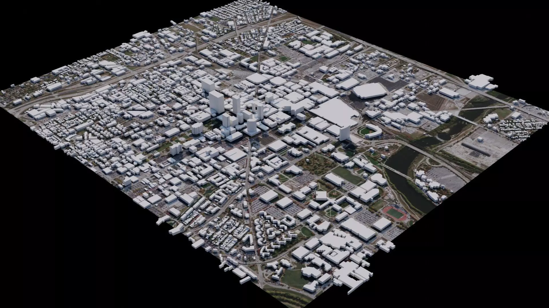 Indianapolis - USA 3D model_0