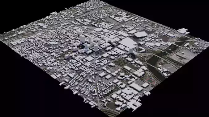 Indianapolis - USA 3D model