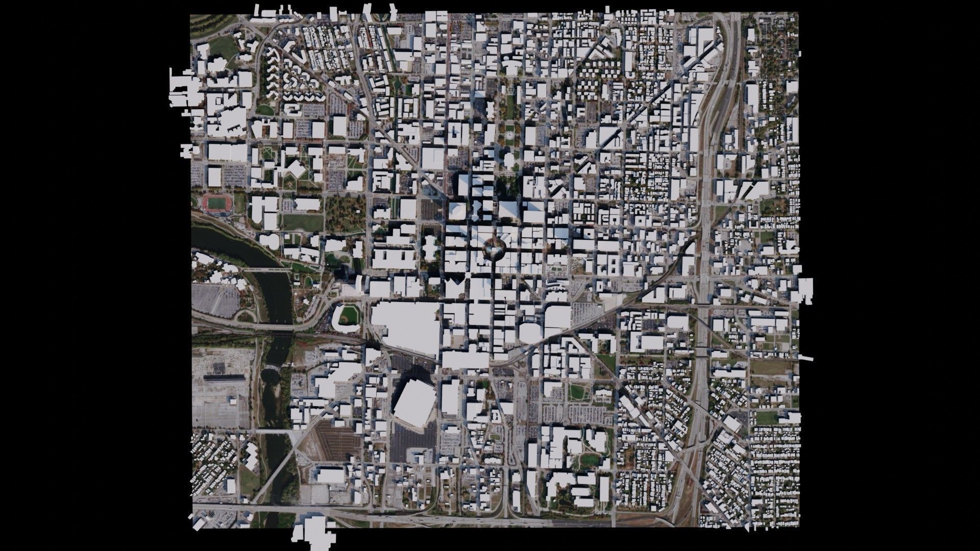 Indianapolis - USA 3D model_2