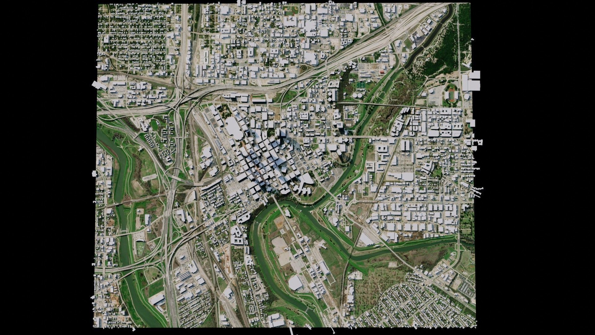 Fort Worth - USA 3D model_2
