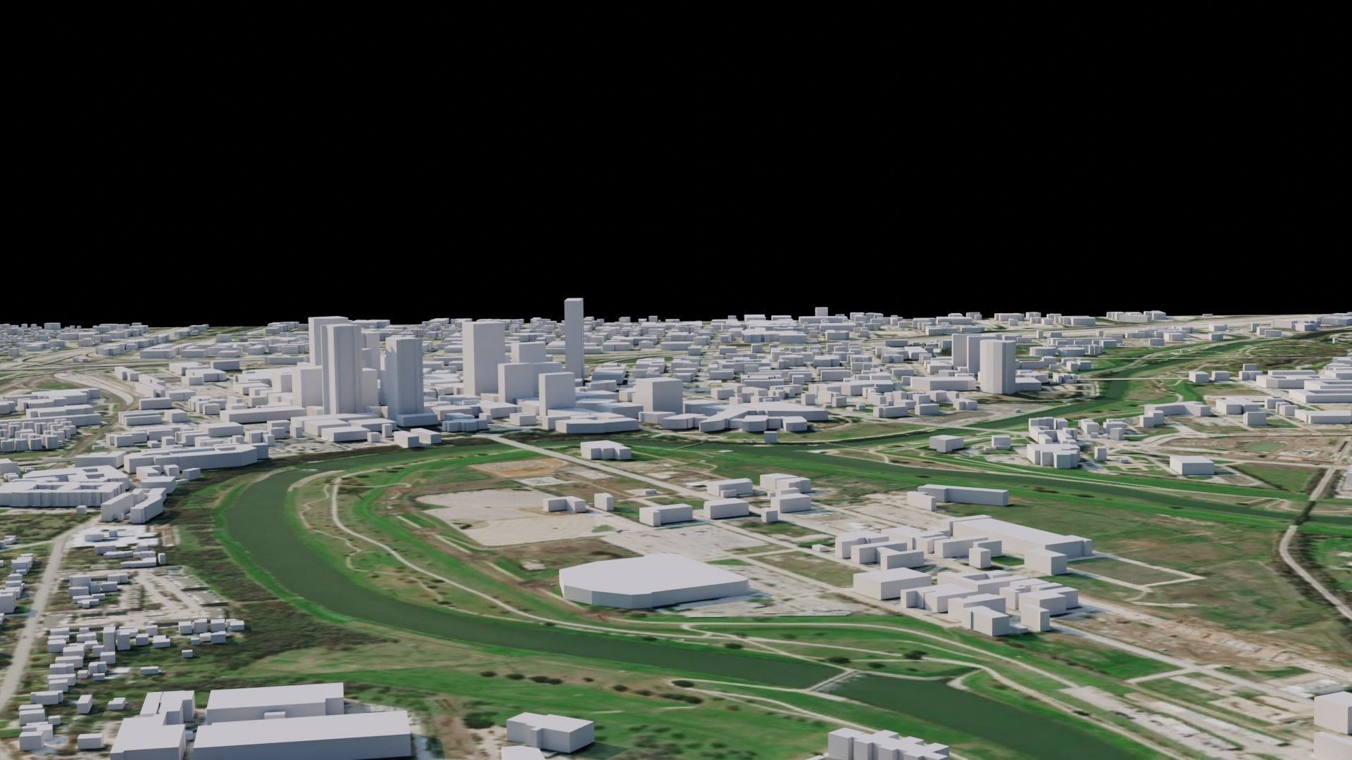 Fort Worth - USA 3D model_1