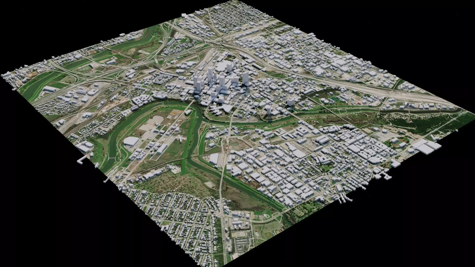 Fort Worth - USA 3D model_0
