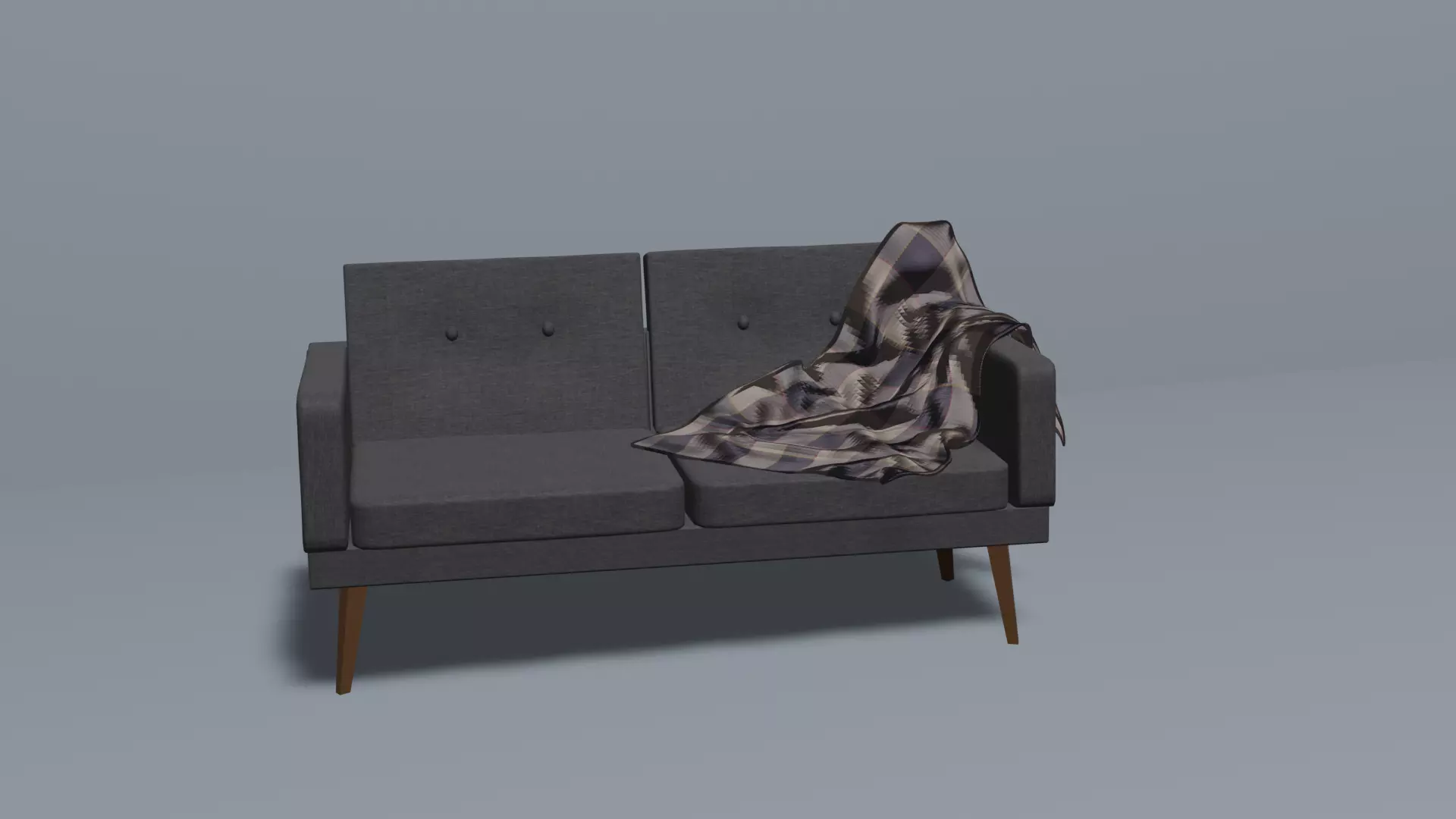 Modern sofa 3D model_0