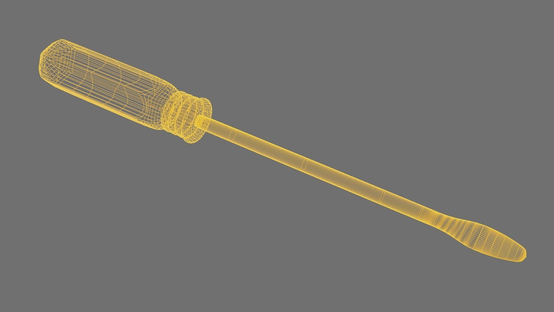 Small Screwdriver 3D Model 3D model_6
