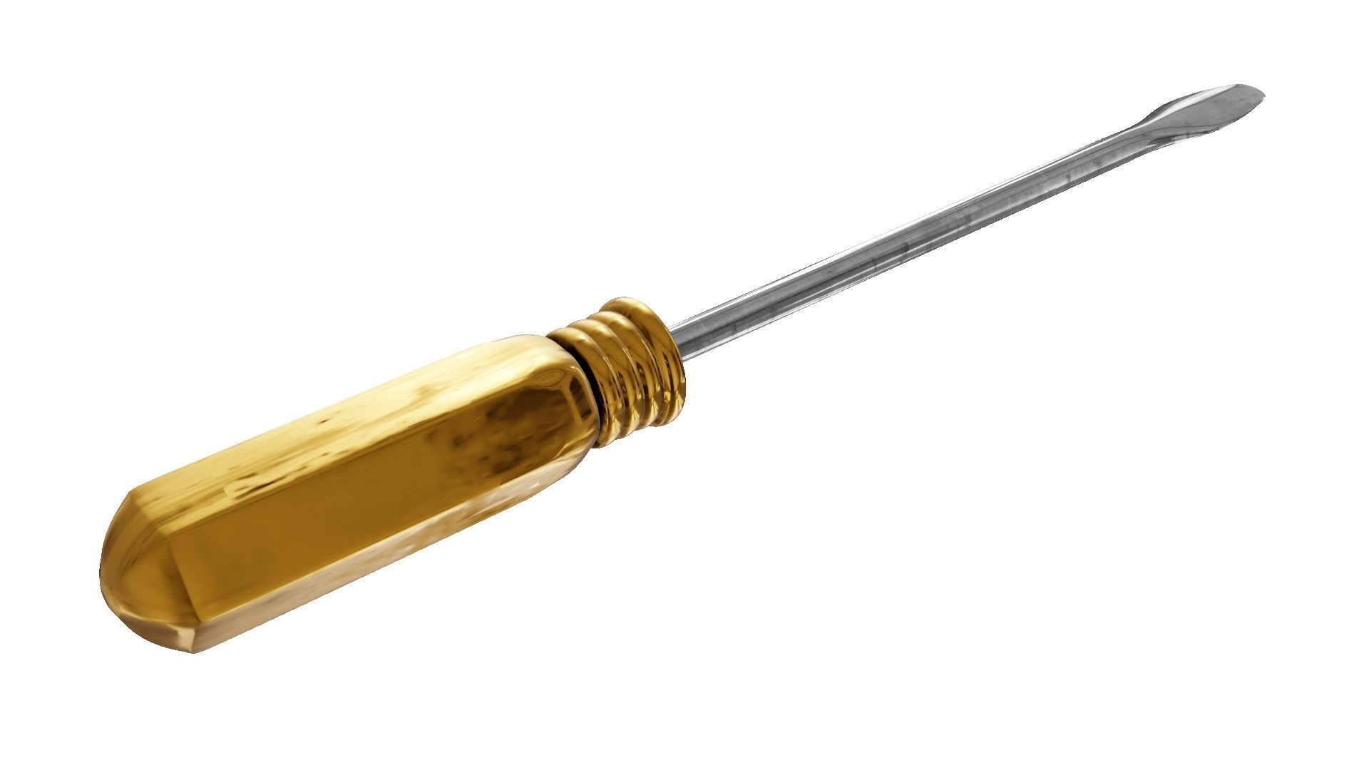Small Screwdriver 3D Model 3D model_3