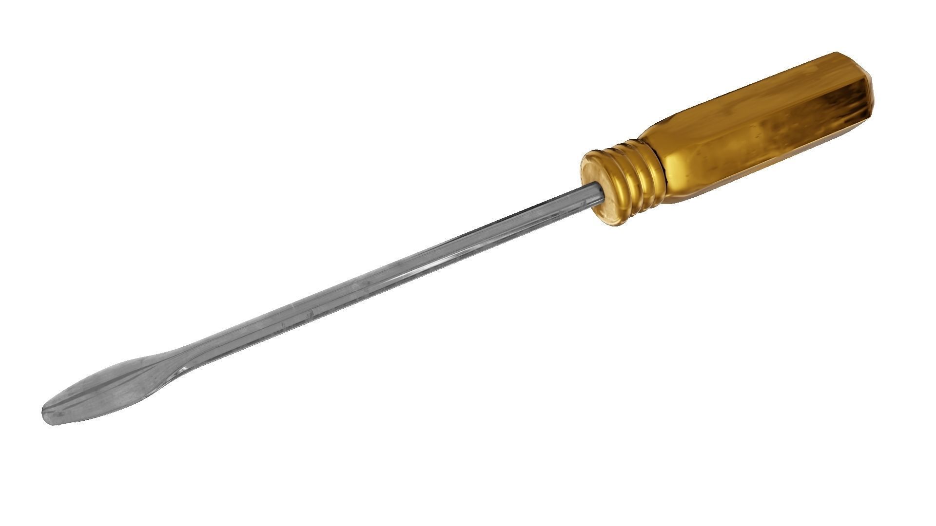 Small Screwdriver 3D Model 3D model_7