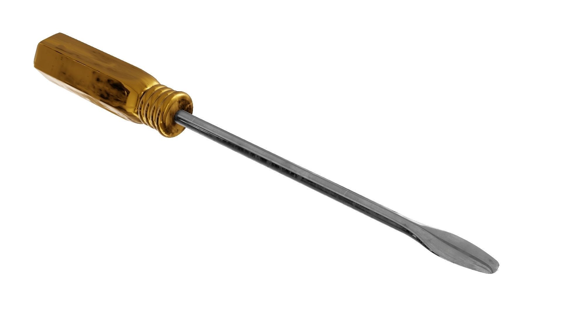 Small Screwdriver 3D Model 3D model_9