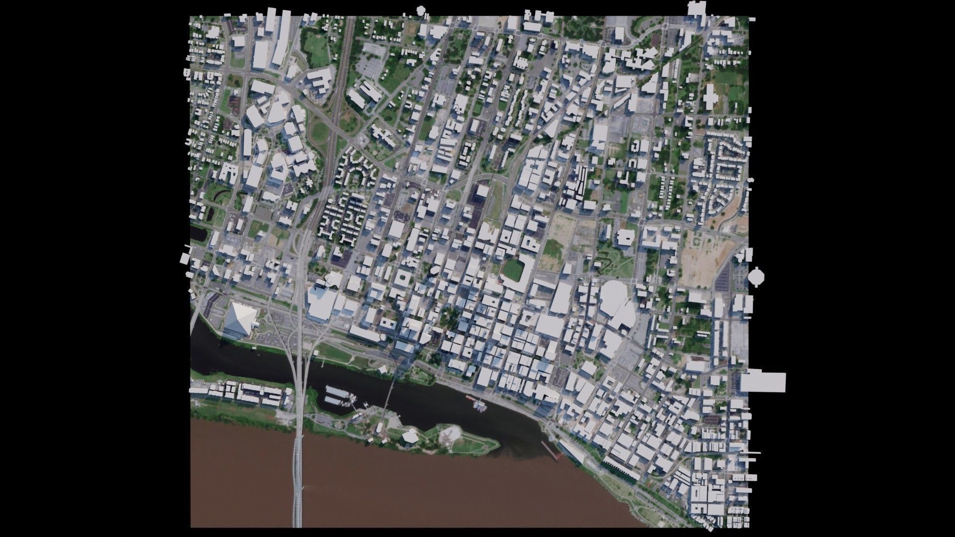 Memphis - USA 3D model_2