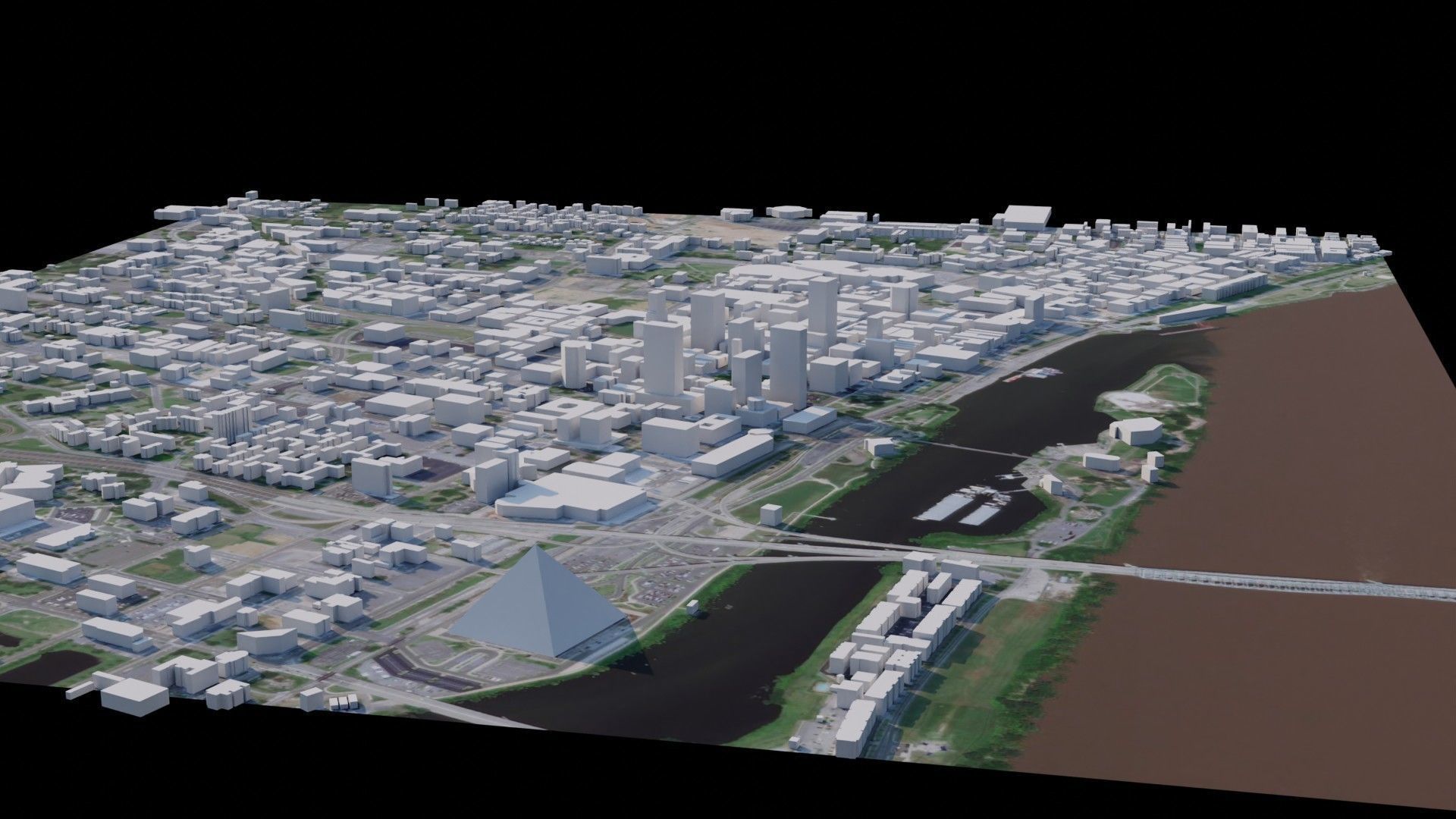 Memphis - USA 3D model_1