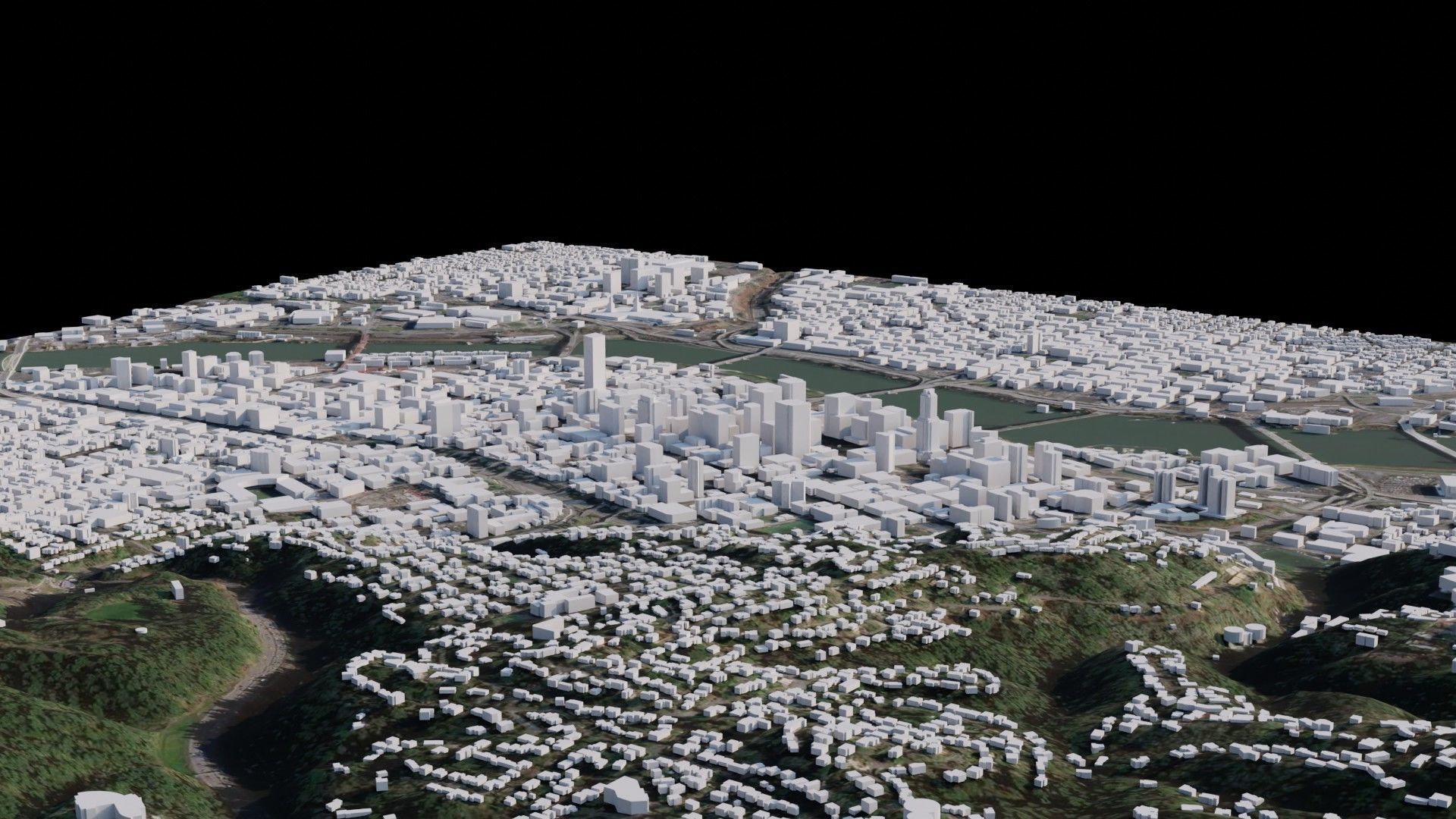 Portland - USA 3D model_1