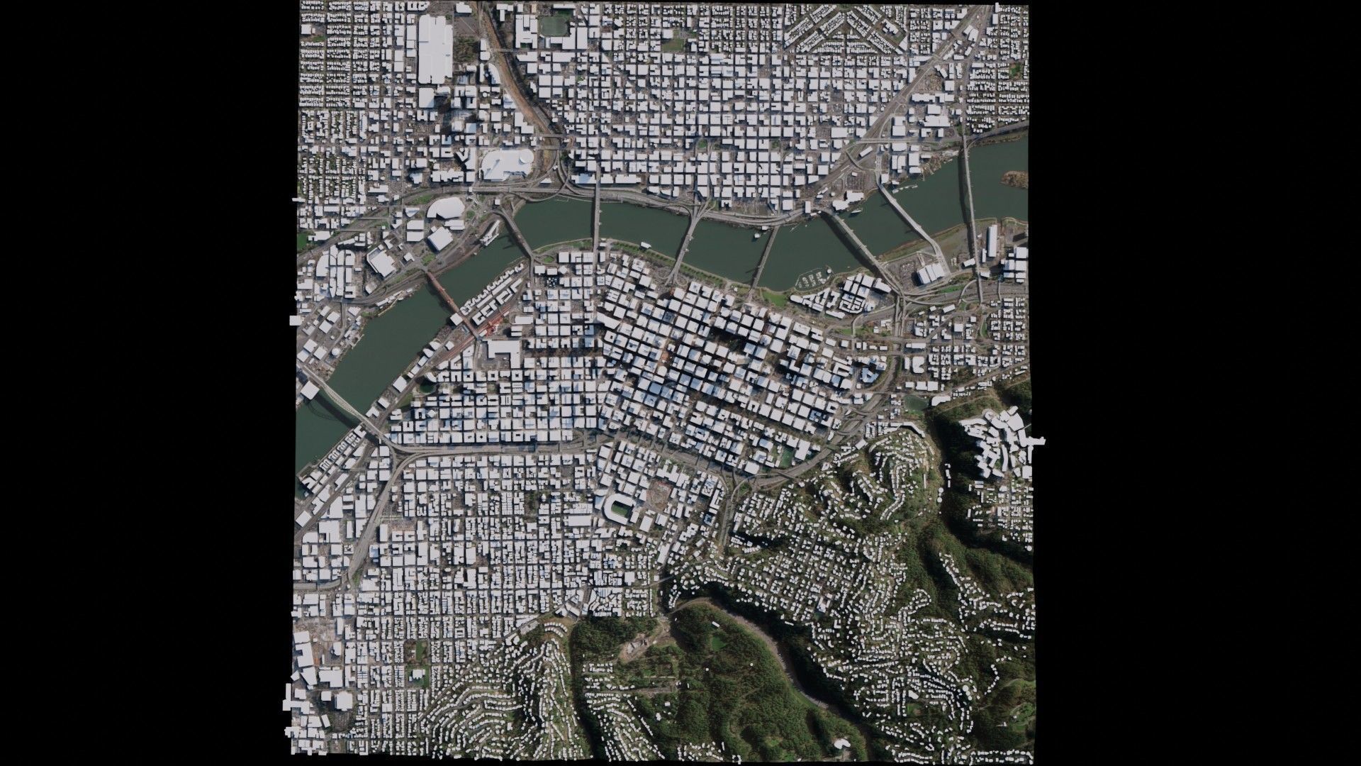 Portland - USA 3D model_2