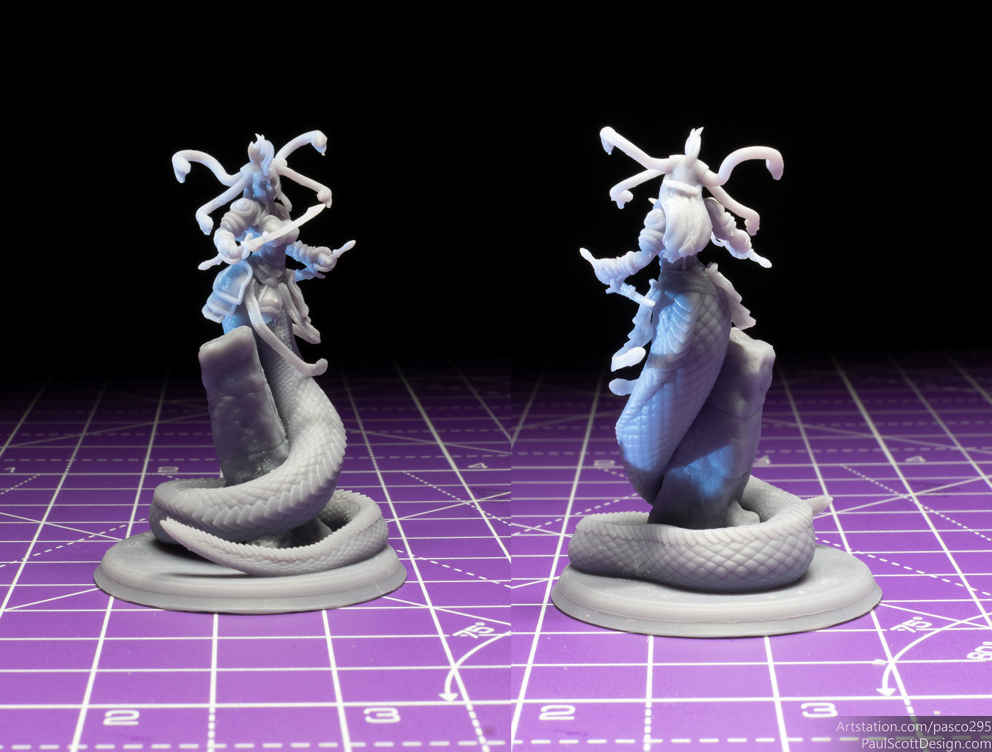 3D Printable Medusa Elites Bundle Swords 3D print model_8