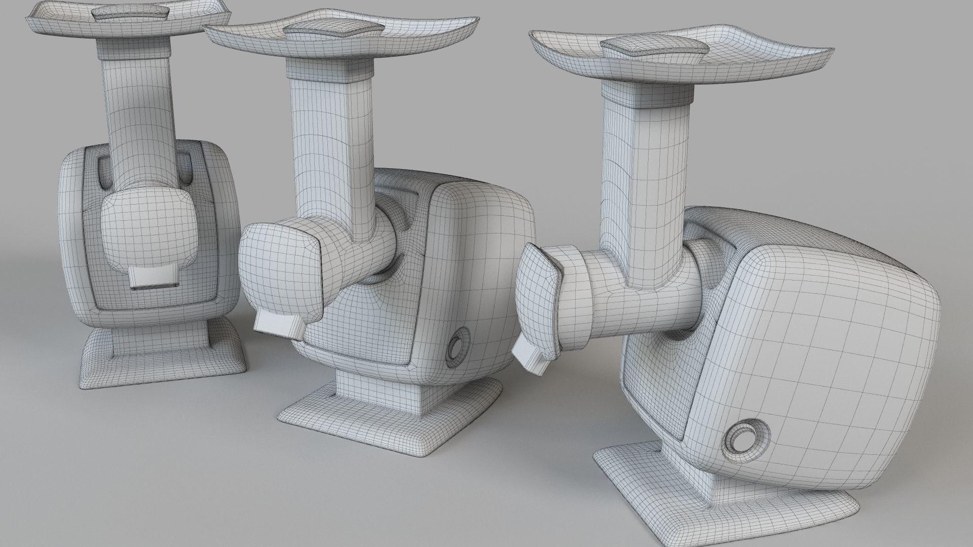 Gourmia Frozen Sorbet Maker 3D model_5