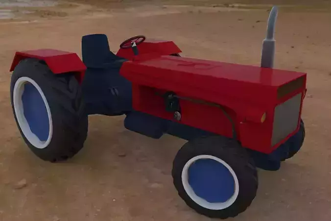 Tractor 3D model