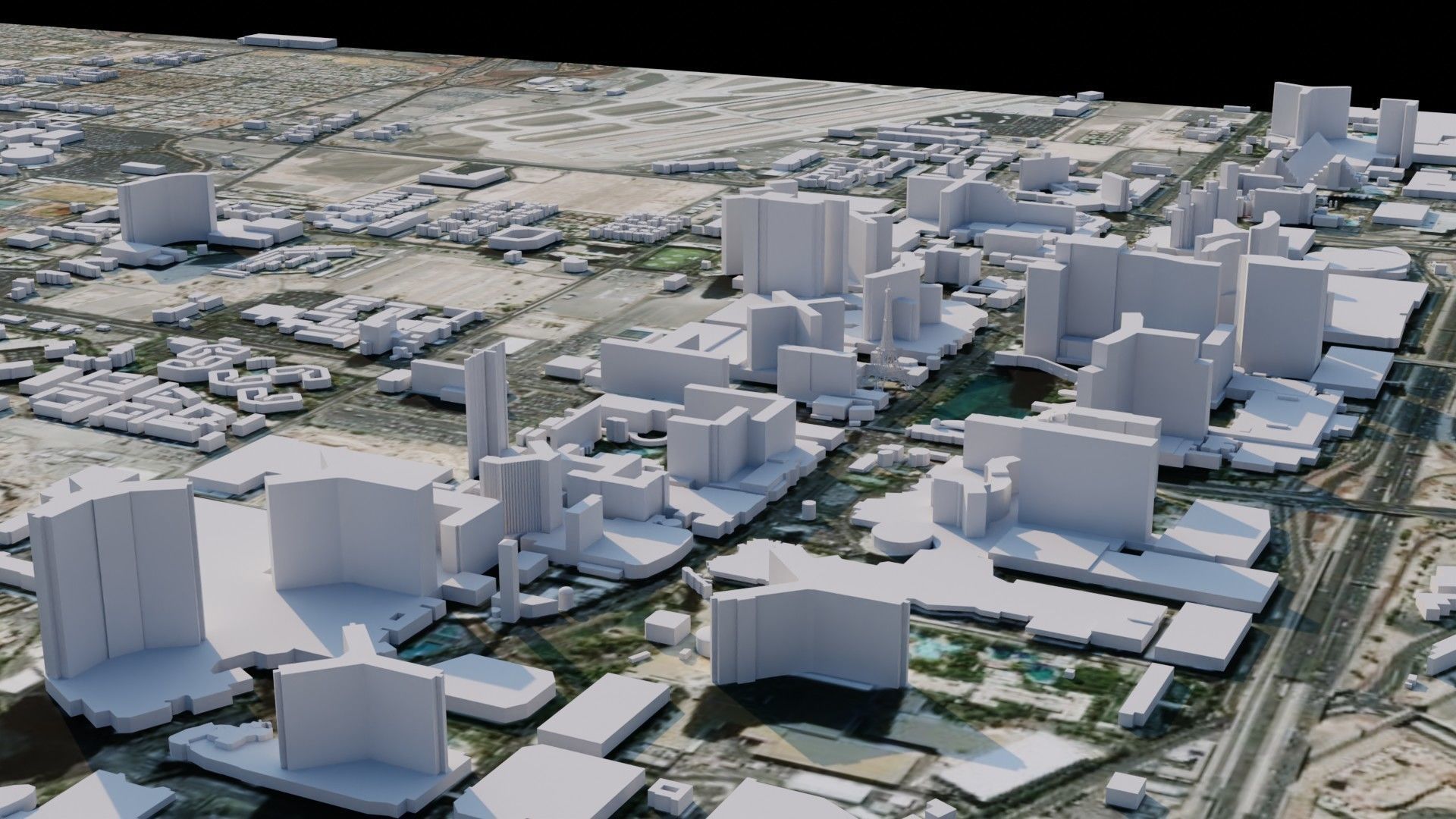 Las Vegas - USA 3D model_1