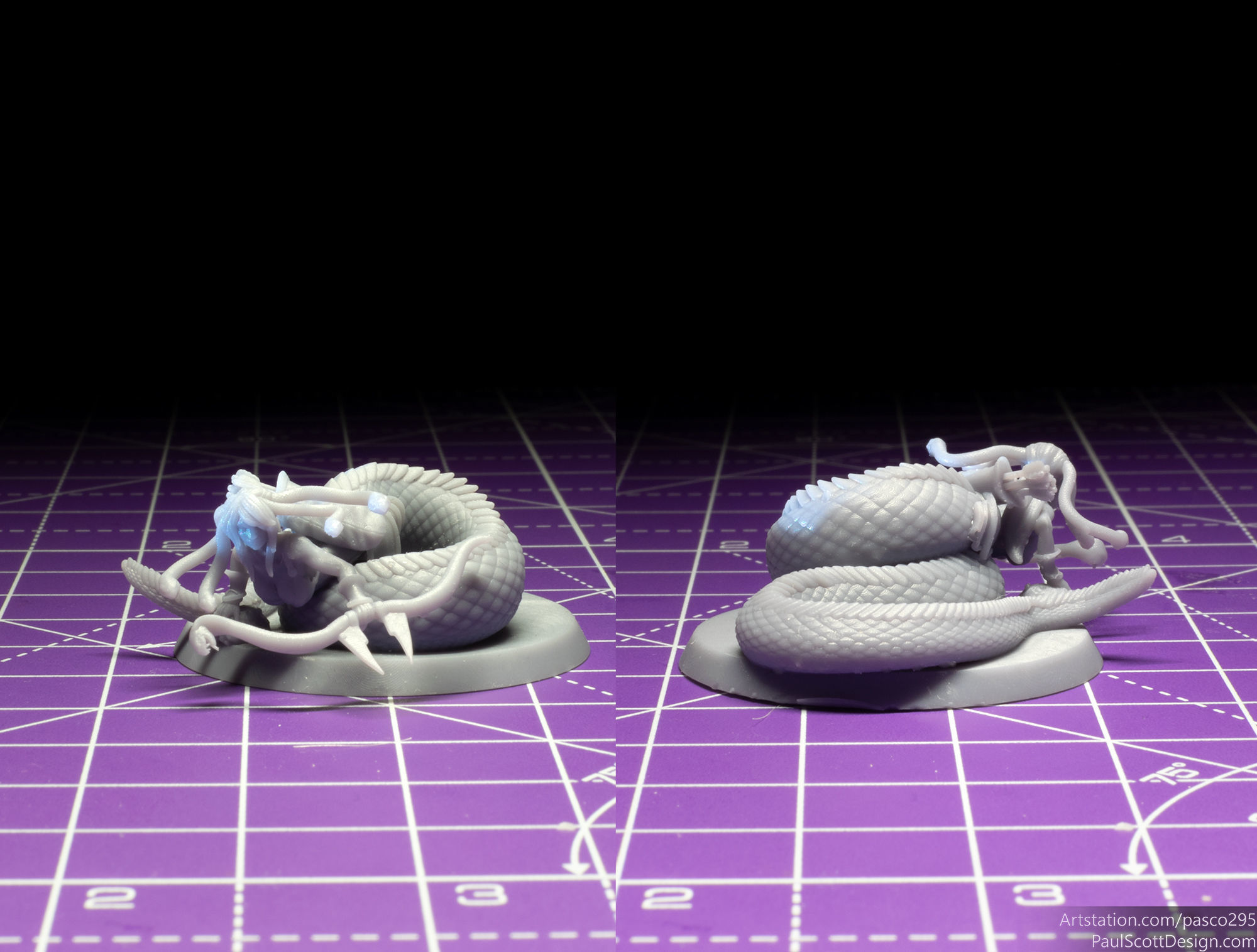 3D Printable Medusa Elite Longbow Pose 3 3D print model_6