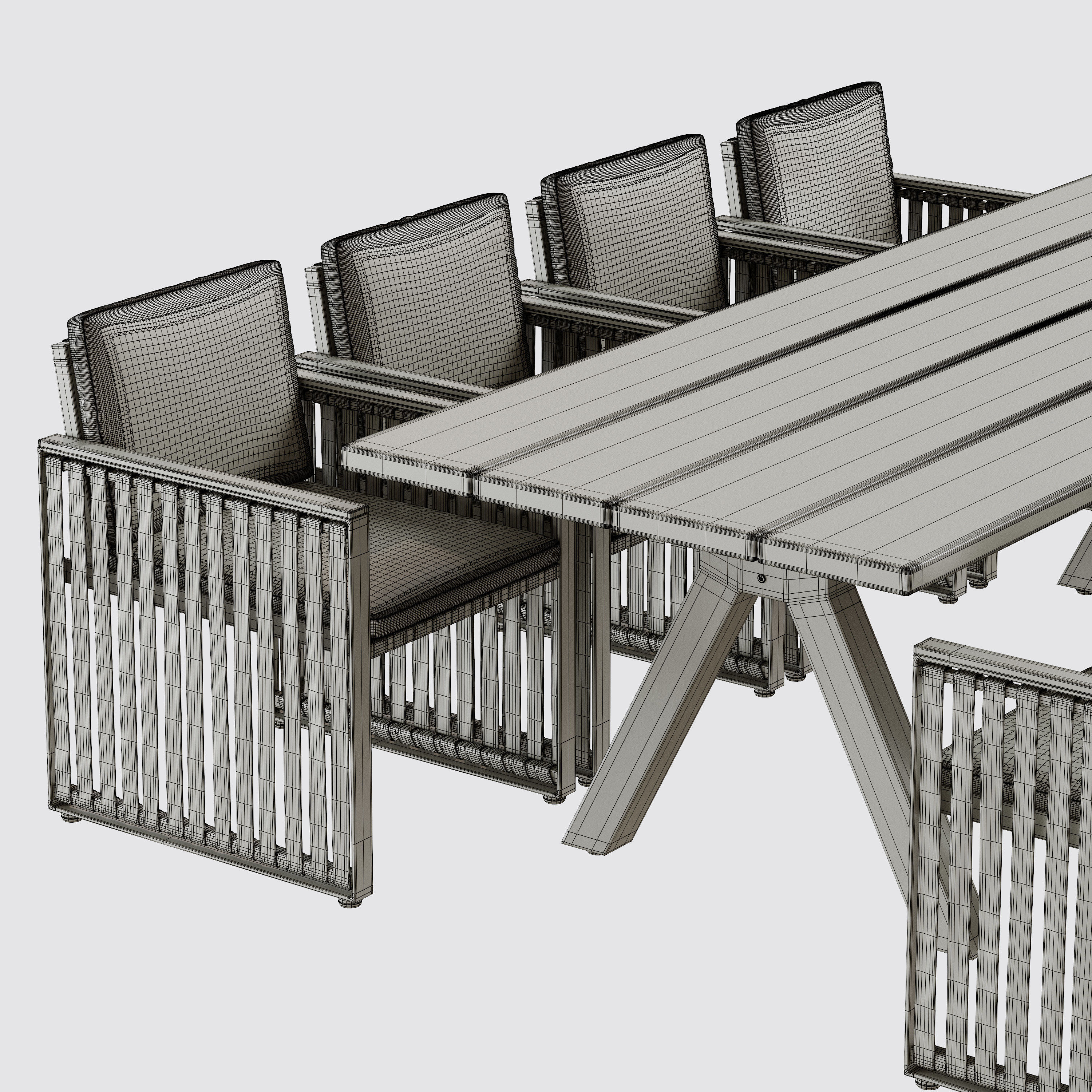 skyline design horizon full set 3D model_24