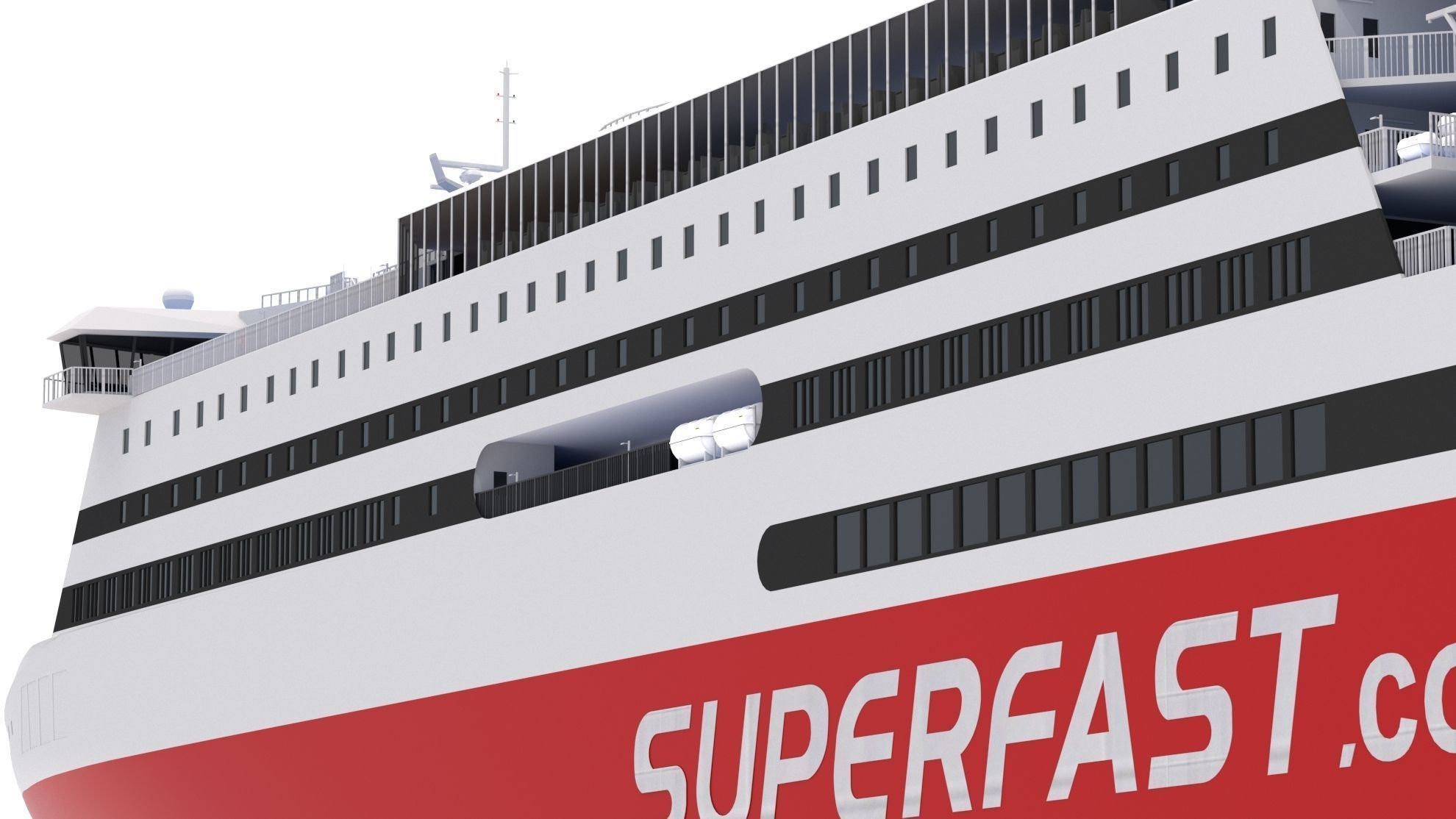 Ship Superfast XII - Superfast Ferries 3D model_4