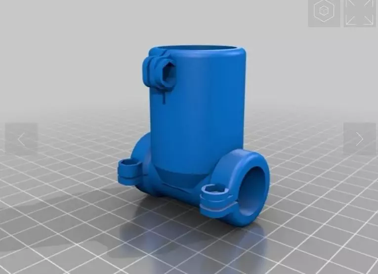 Connector pipes for Tarot Landing Gear 3D print model_0