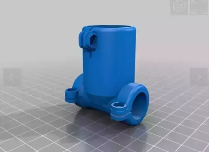 Connector pipes for Tarot Landing Gear 3D print model