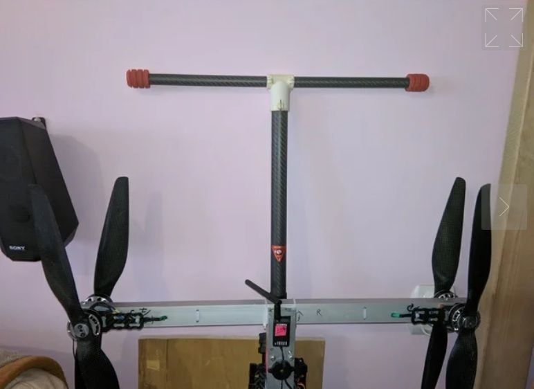 Connector pipes for Tarot Landing Gear 3D print model_3