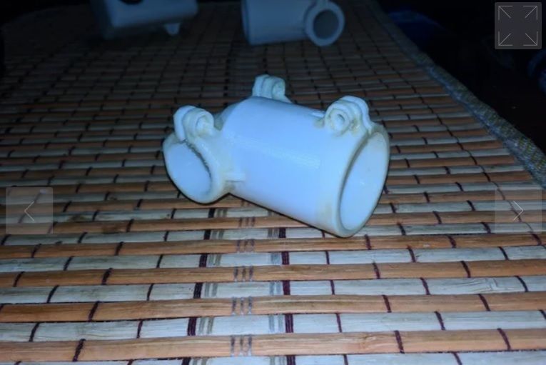 Connector pipes for Tarot Landing Gear 3D print model_6