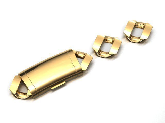 21 MM CUBAN SQUARE LINK CHAIN FOR NECKLACE 3D print model_11